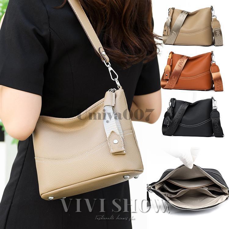 爆買 本革 ショルダーバッグ バッグ カバン 牛革 革 レディース レザー