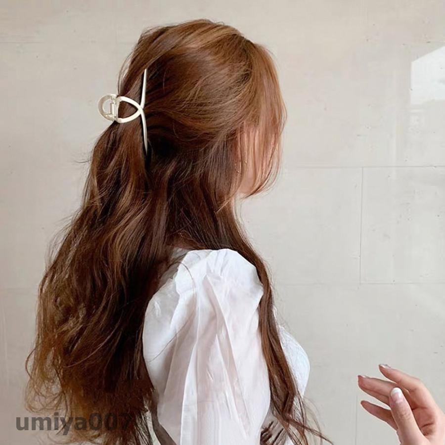 バンスクリップ 韓国 ヘアアクセサリー 春コーデ｜umiya007｜14