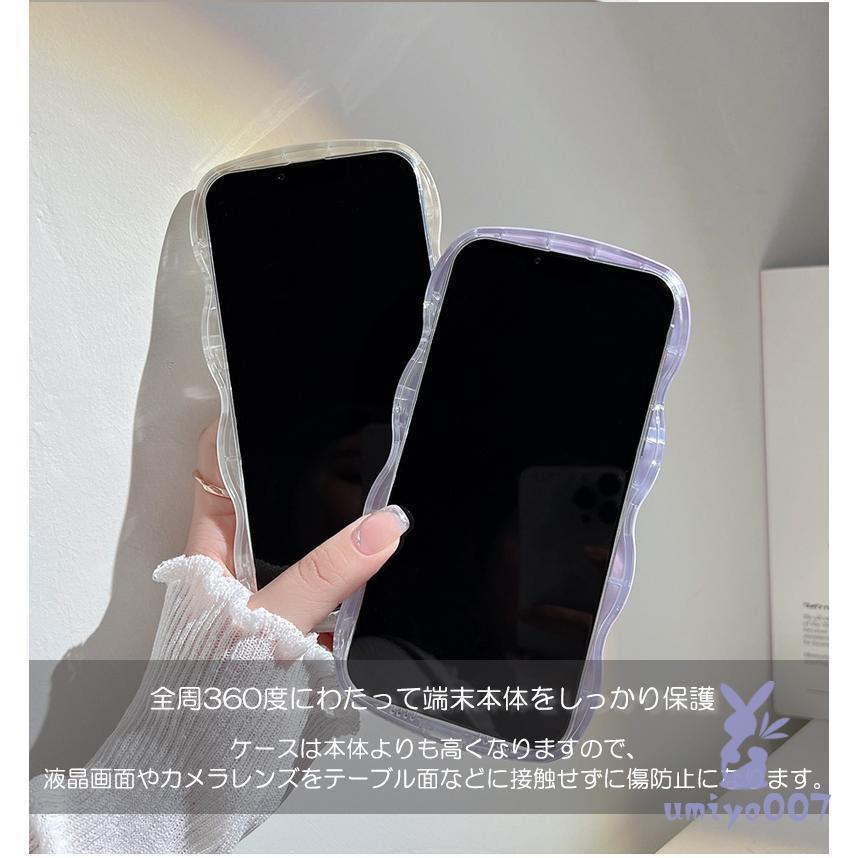 iPhone14プロ ケース クリア 韓国風 スマホケース iPhone14 透明
