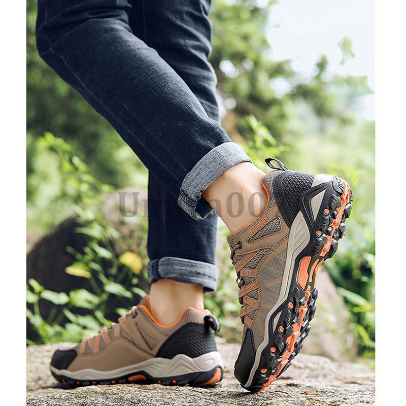 トレッキングシューズ メンズ 登山靴 アウトドアシューズ カジュアル 