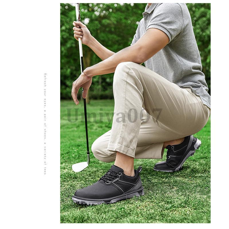 ゴルフシューズ ランニングシューズ ウォーキングシューズ スニーカー 25cm ゴルフシューズ メンズ ゴルフ用 スニーカー ランニングシューズ