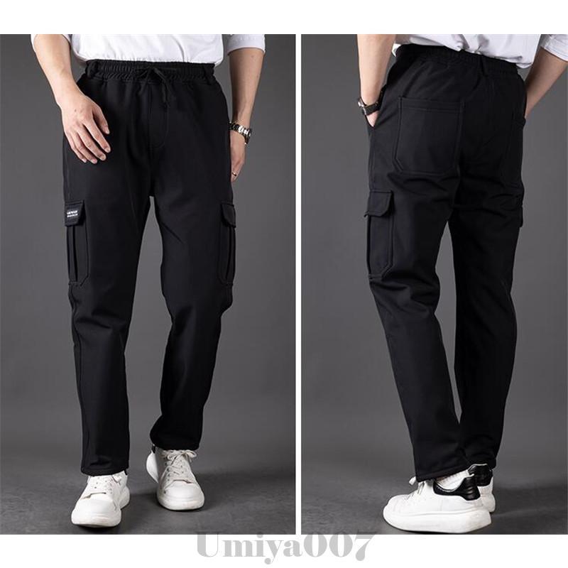 迷彩柄 カーゴパンツ 6ポケット 裏起毛 Cargo Pants メンズ ジョガー