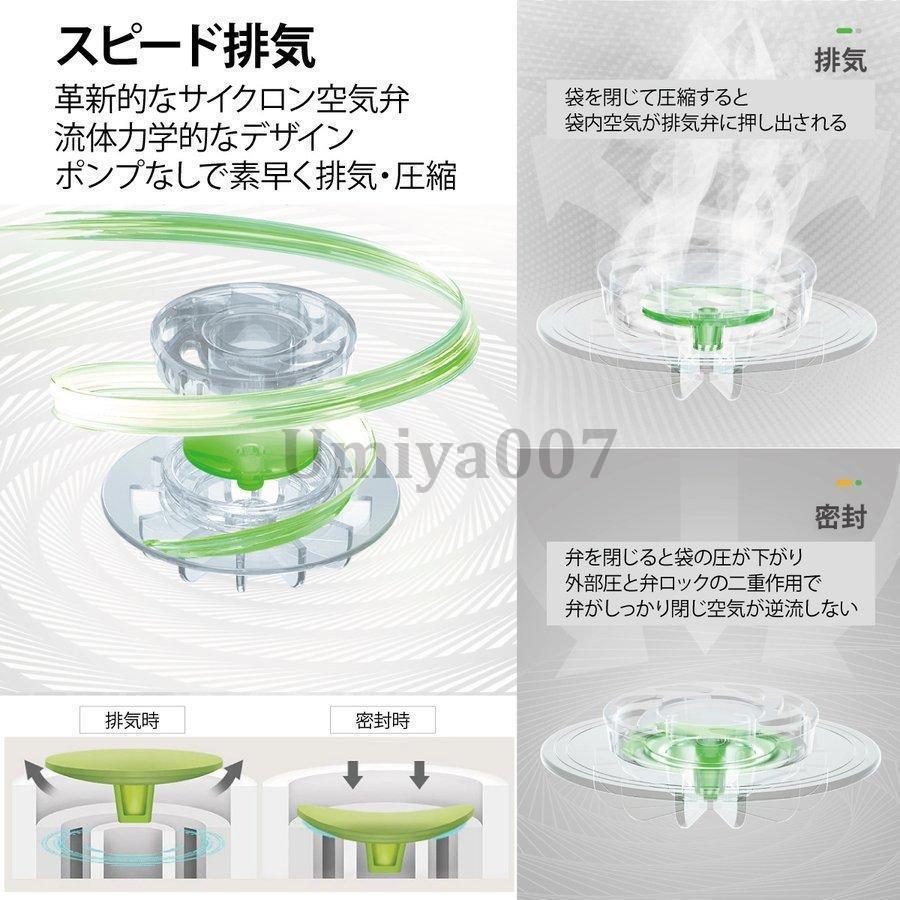 圧縮袋 衣類 掃除機不要 旅行 ポンプ 立体 出張 衣替え｜umiya007｜10