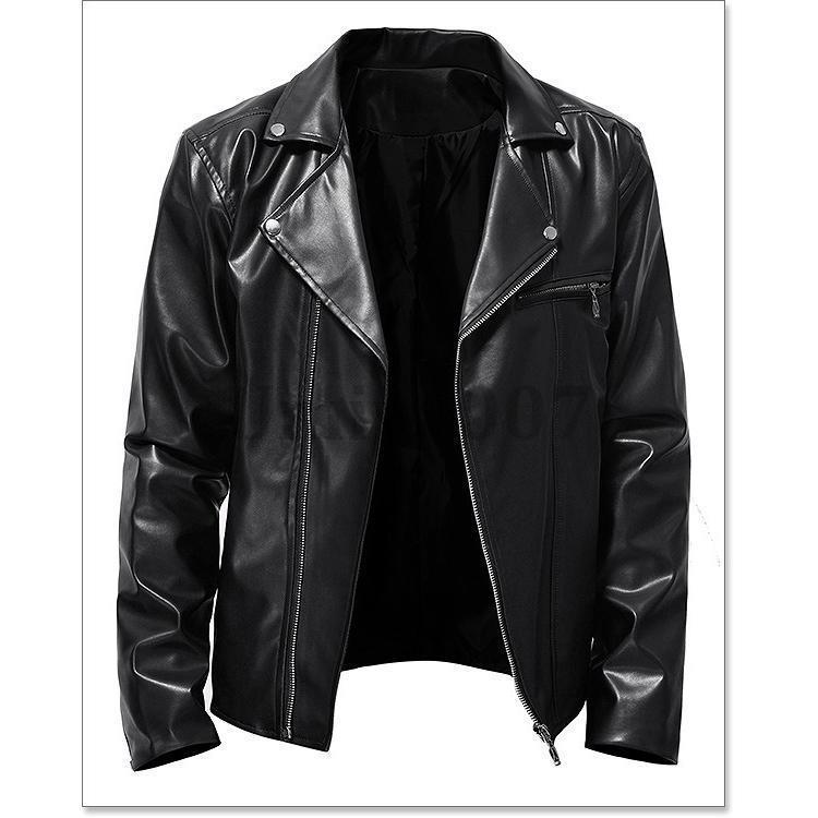 レザージャケット メンズ ライダース ジャケット 革ジャン レザージャケット メンズ ライダース ジャケット 革ジャン