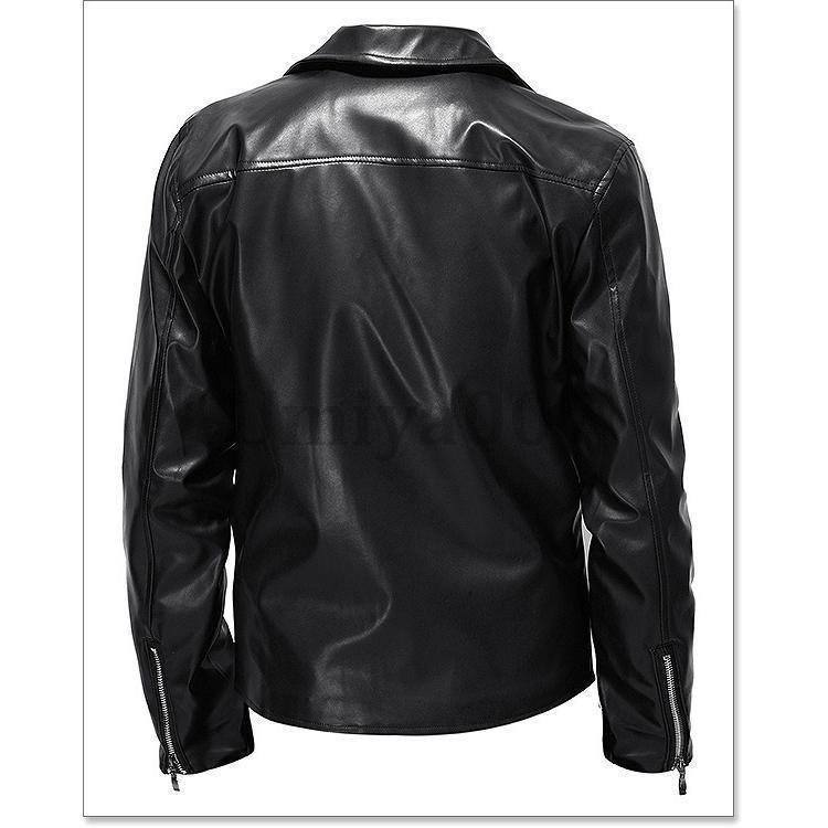 レザージャケット メンズ ライダース ジャケット 革ジャン レザージャケット メンズ ライダース ジャケット 革ジャン