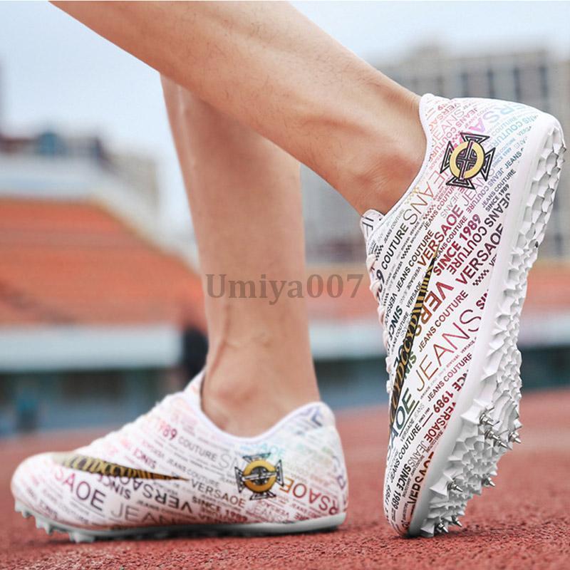 陸上使うシューズです　釘つきです 楽天市場】ユニセックス 陸上スパイクの通販