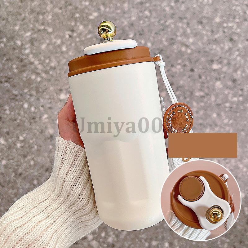 タンブラー 水筒 420ml 蓋付き 大容量 真空断熱 保温 保冷 持ち運び