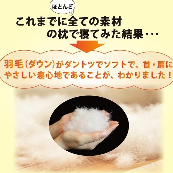 羽毛枕 羽毛まくら ホテル枕 日本製 43×63cm グースダウン95% 柔らかい