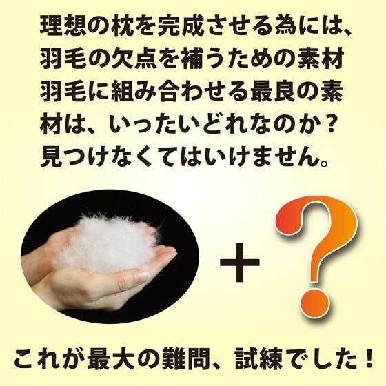 羽毛枕 羽毛まくら ホテル枕 日本製 43×63cm グースダウン95% 柔らかい