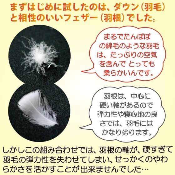 羽毛枕 羽毛まくら ホテル枕 日本製 43×63cm グースダウン95% 柔らかい