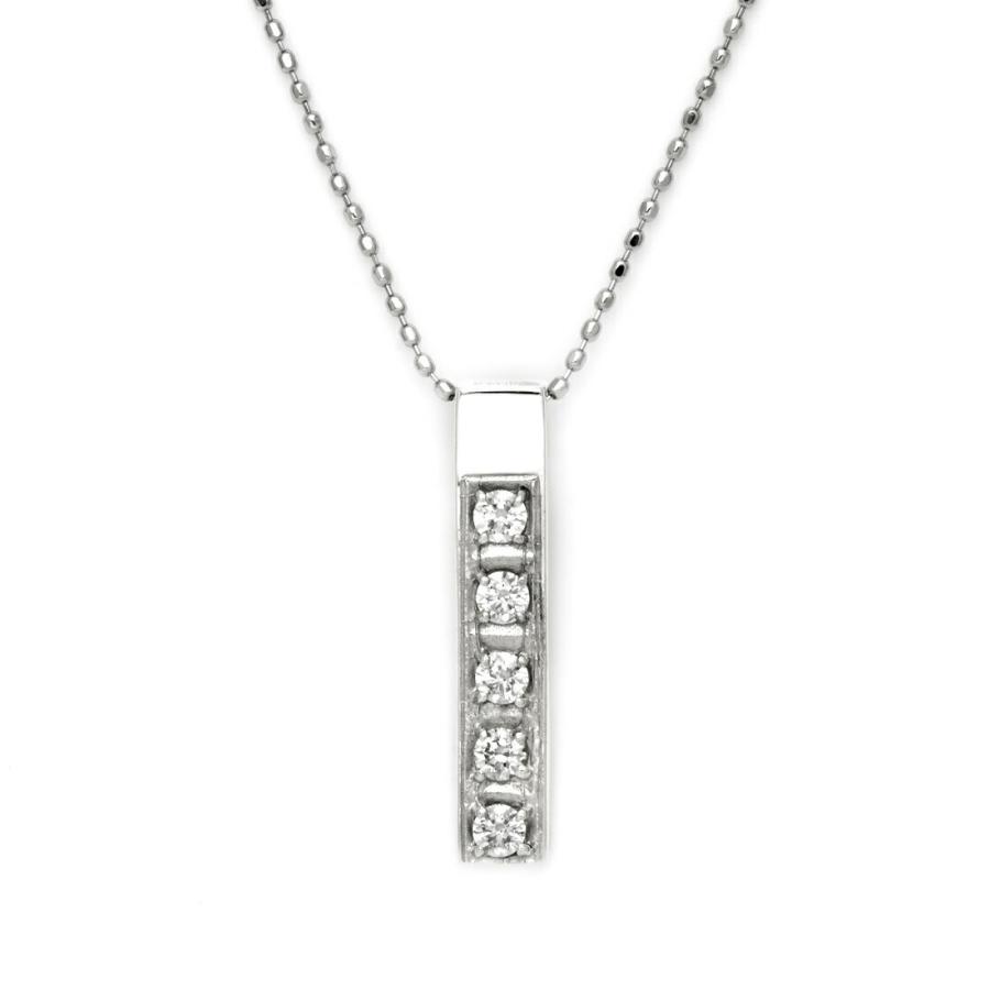 ペンダントトップ ダイヤモンド 0.2カラット ネックレス PT900・K18 