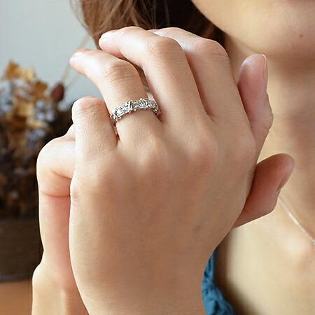 指輪 リング ダイヤモンド 0.45ct PT900・K18・K10選択可