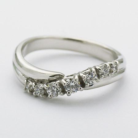 指輪 リング ダイヤモンド 0.28ct PT900・K18・K10選択可 プラチナ 