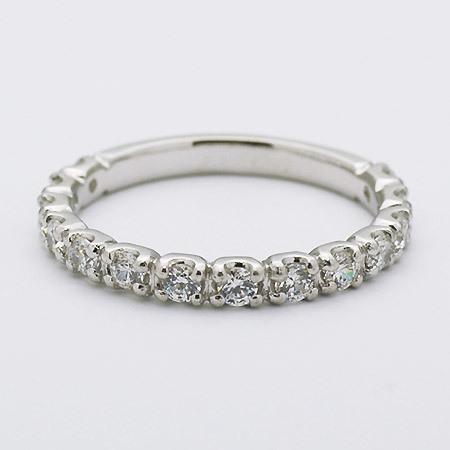 指輪 エタニティリング ダイヤモンド 0.5ct PT900・K18・K10選択可 