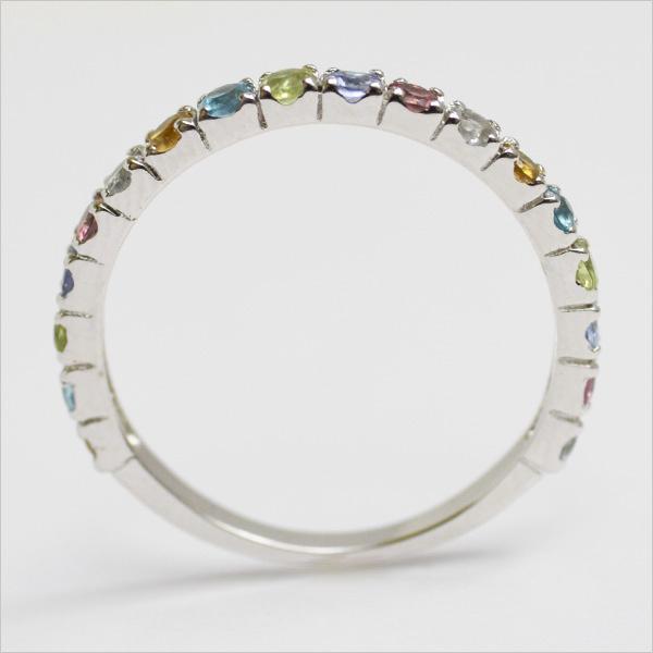 限定受注 エタニティーリング 指輪 キャンディーカラー PT900