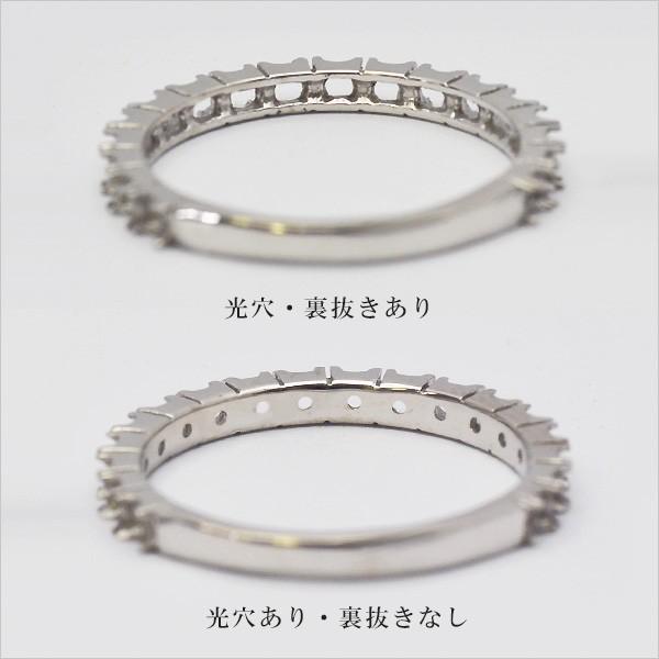 ガーネット ダイヤモンド V字ハーフエタリング PT900 K18PG プラチナ 限定受注 指輪 エタニティリング ブラックダイヤモンド ガーネット