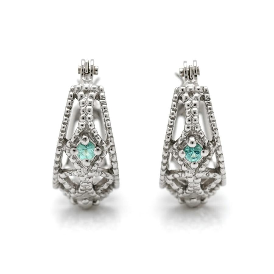 K18＊パライバトルマリン＊ピアス 天然パライバトルマリンピアス 計5.12ct 極上品 8.49g K18 天然