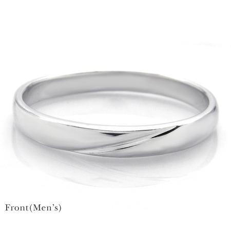 結婚指輪 マリッジリング プラチナ レディース＆メンズ ペア