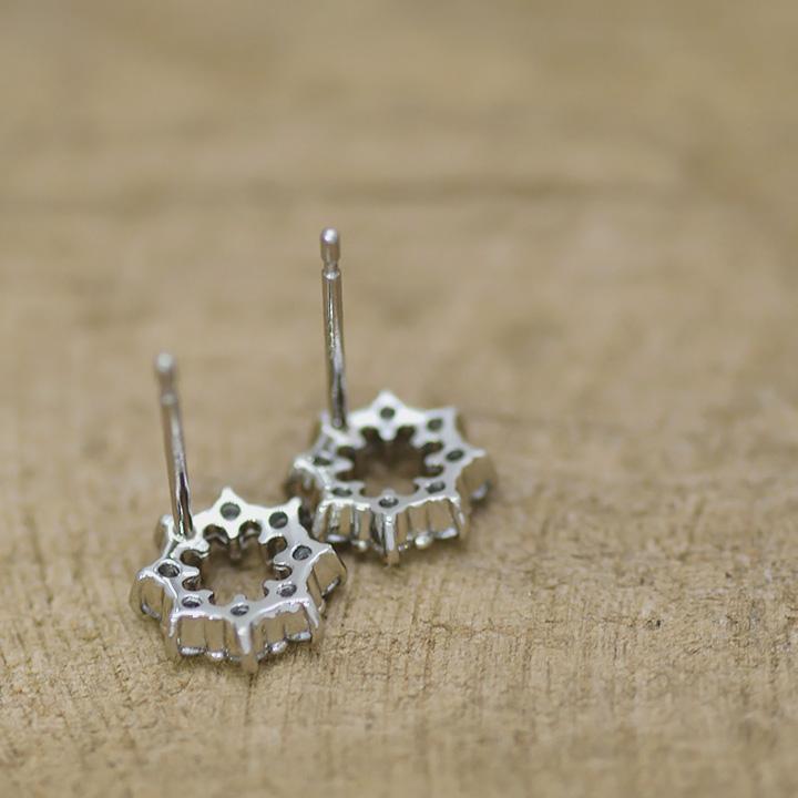 スタッドピアス ダイヤモンド 0.22ct crystal プラチナ900 レディース