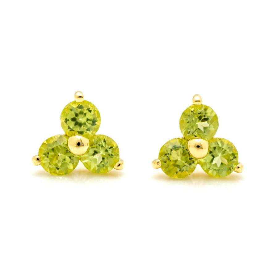ゴールド花形スタッドイヤリング tiny hoop earring ～ﾀｲﾆｰﾌｰﾌﾟｲﾔﾘﾝｸﾞ | flower／フラワー公式通販