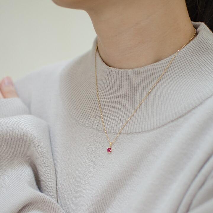 鑑別書K18/K18WG ダイヤモンド花デザインネックレス1.96g
