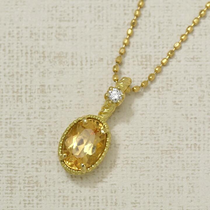 ペンダントトップ インペリアルトパーズ ダイヤモンド spaiato