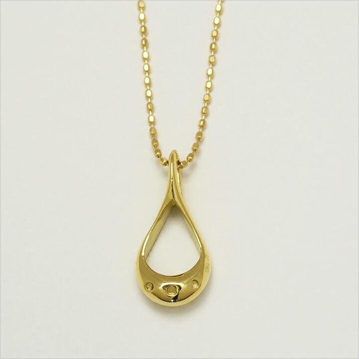 ペンダントトップ イエローサファイア stilla ネックレス PT900・K18 