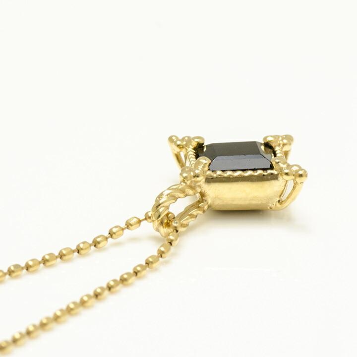 ペンダントトップ オニキス ゴールド K18 ialino レディース 18K 18金