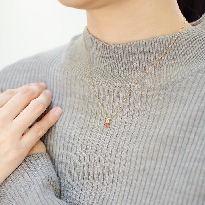 スタージュエリー Y字 ラインネックレス ブルーサファイア K18 【公式