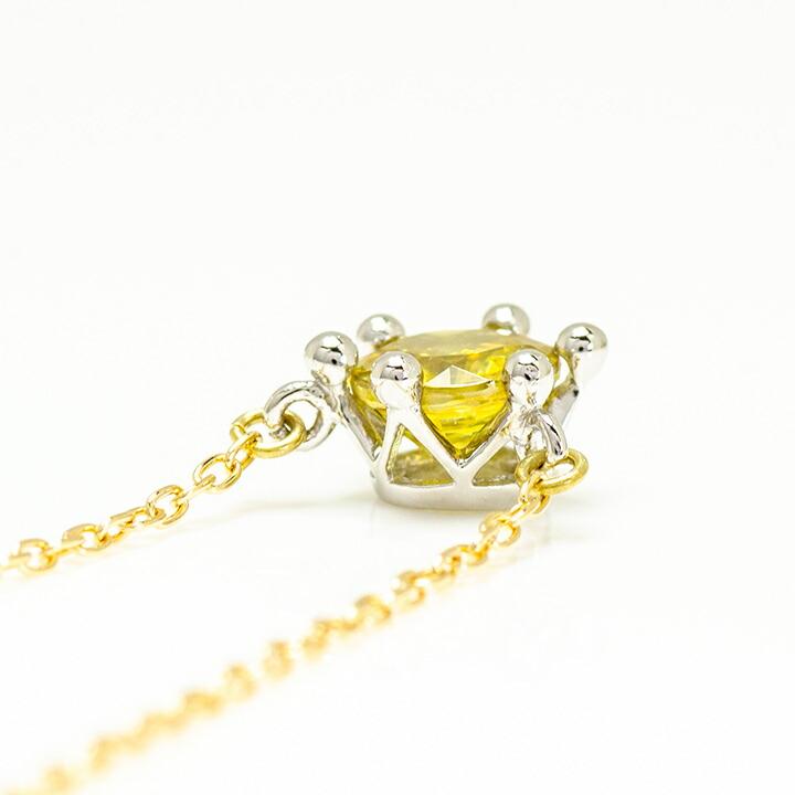 ネックレス スフェーン reginetta ゴールド K18 プラチナ900  