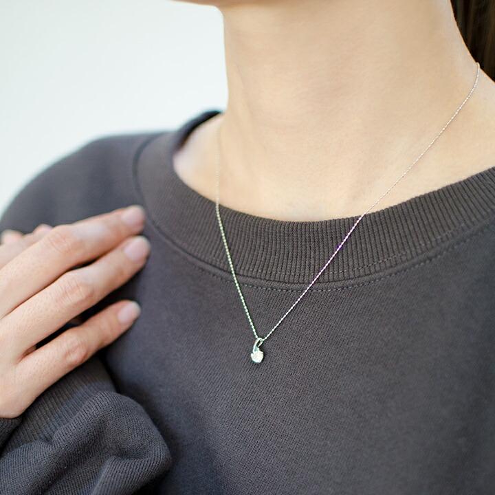 ペンダントトップ ダイヤモンド ブルーダイヤ chiarita ネックレス 