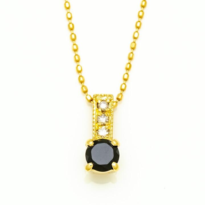 ペンダントトップ オニキス ダイヤモンド fiorito ネックレス PT900