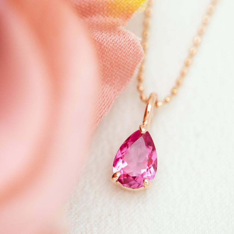 新作お試し価格2/12まで ペンダントトップ ピンクトルマリン PT900