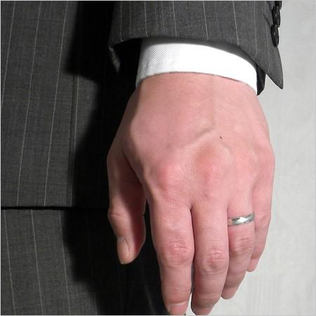 結婚指輪 マリッジリング  18金 ゴールド メンズ K18 30代 40代の画像
