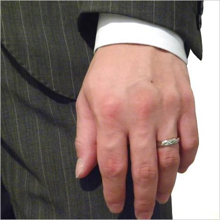 結婚指輪 マリッジリング  18金 ゴールド メンズ K18 30代 40代の画像