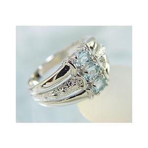 プラチナ　トパーズ　19000円相当 指輪 リング スカイブルートパーズ PT900・K18・K10選択可 プラチナ