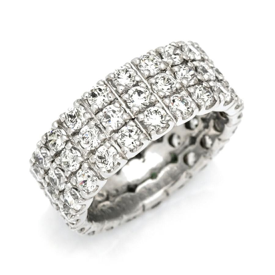 フルエタニティーリング 指輪 ダイヤモンド 3ct プラチナ900 4月誕生石 