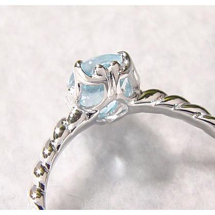 リング 指輪 ブルートパーズ fresco PT900・K18・K10選択可 プラチナ