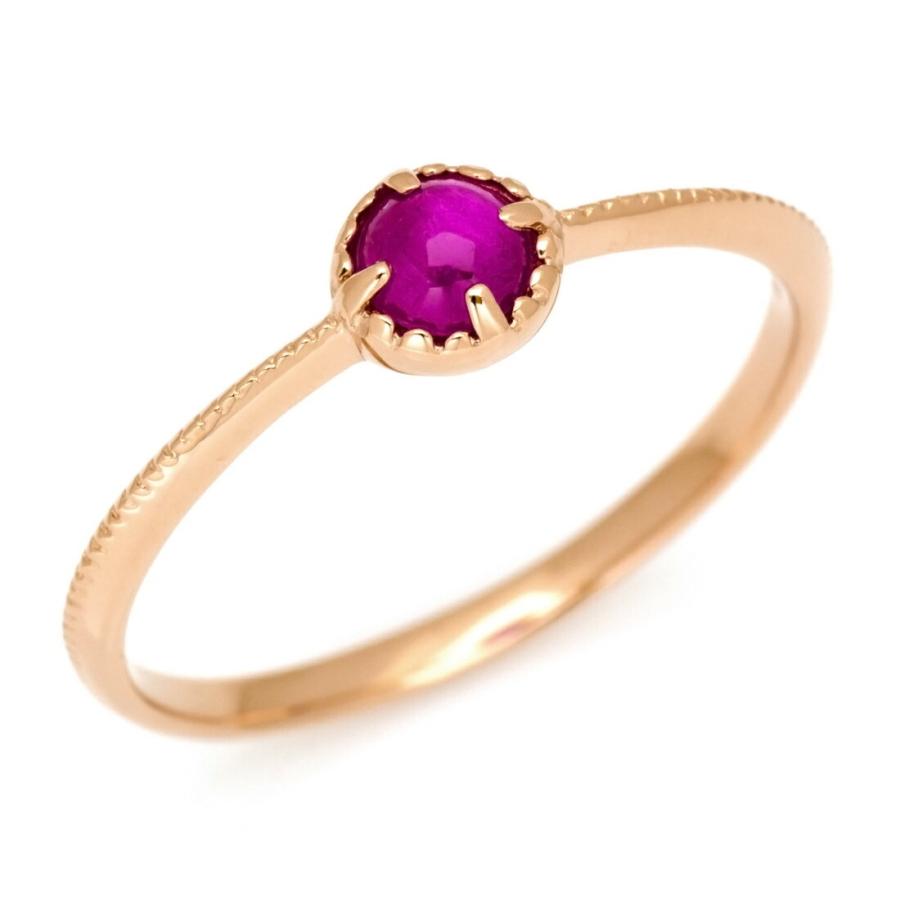 ❤️Star jewelry❤️k18ジュエリーピンクサファイアピンキーリング ❤️Star jewelry❤️k18ジュエリーピンクサファイアピンキーリング