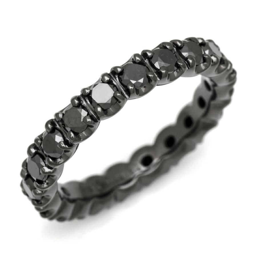 CORE JEWELS テミス ブラックダイヤ フルエタニティ リング K18 CORE JEWELS テミス ブラックダイヤ フルエタニティ リング K18
