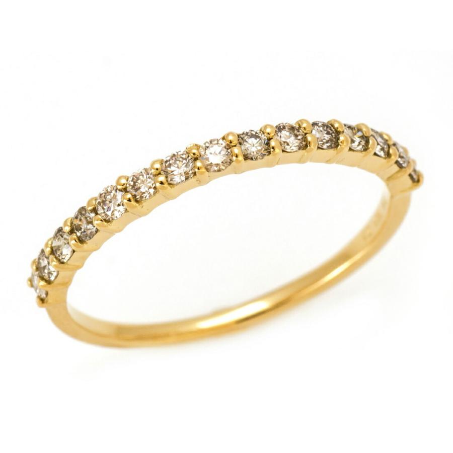 エタニティリング 指輪 ダイヤモンド 0.3ctK18 ゴールド fila 4月  