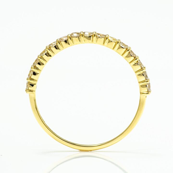 指輪 エタニティリング ダイヤモンド 0.5ct PT900・K18・K10選択可