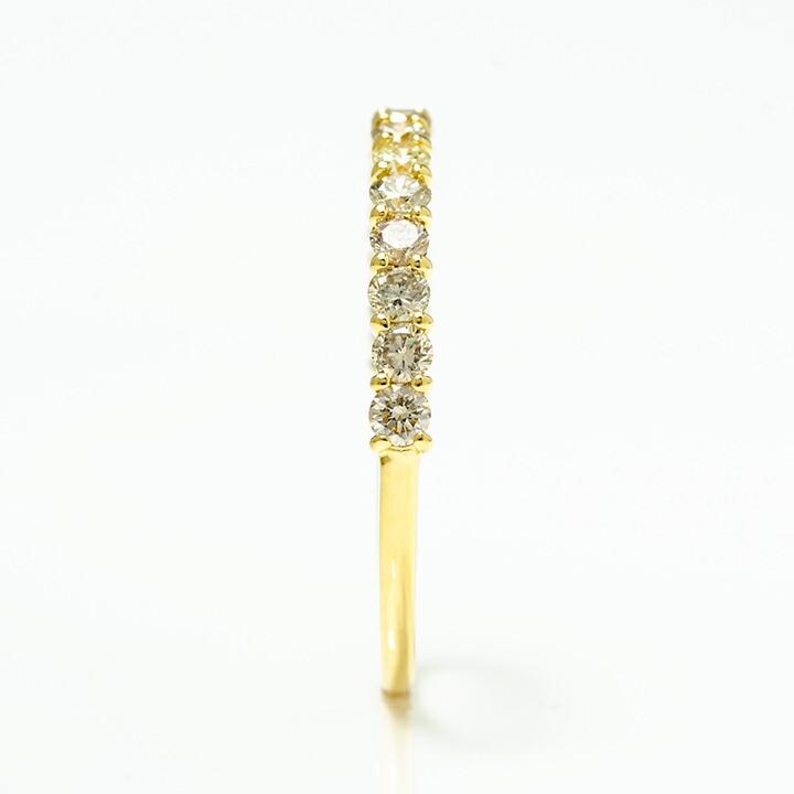指輪 エタニティリング ダイヤモンド 0.5ct PT900・K18・K10選択可