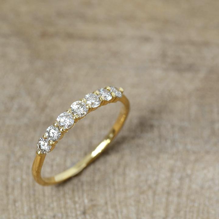 指輪 リング ダイヤモンド 0.4ct clarita PT900・K18・K10選択可