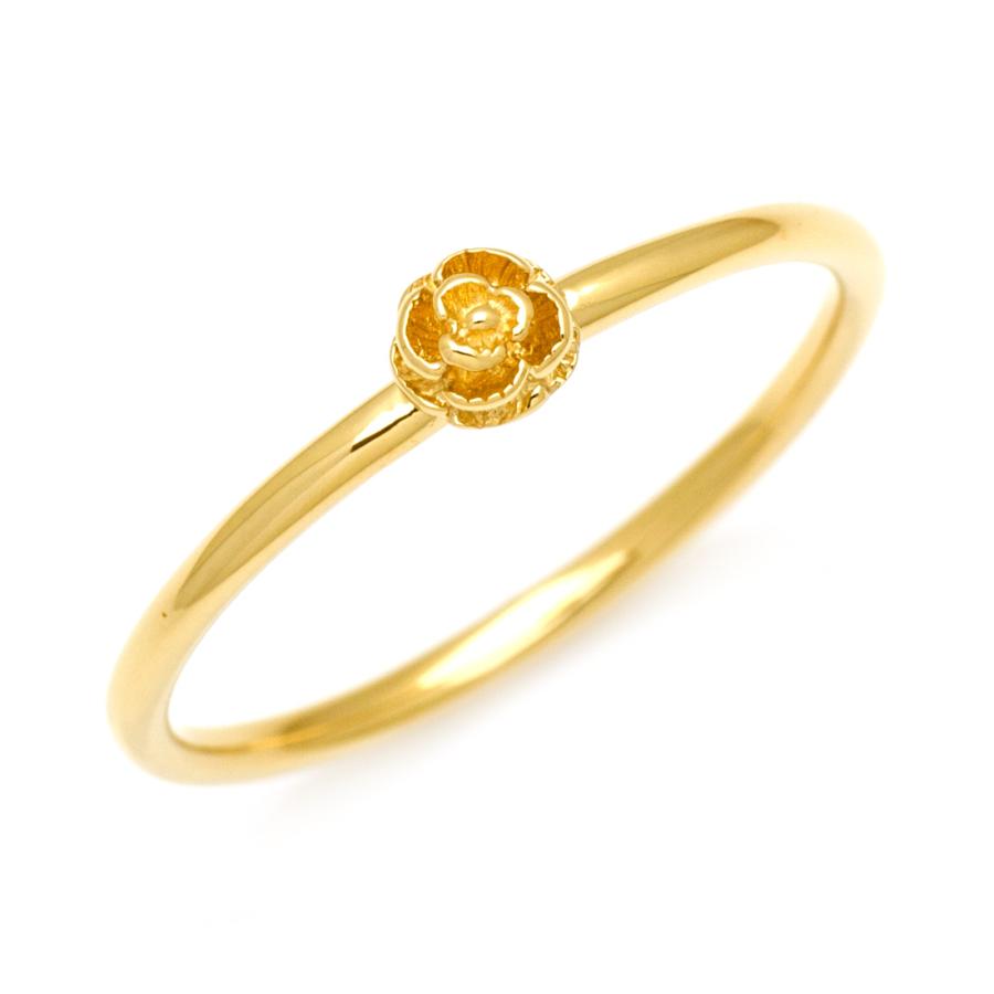 指輪 リング 地金 メタル 薔薇 ローズ rosa PT900・K18・K10選択