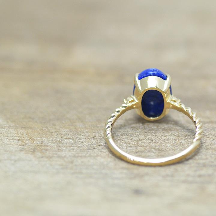 【美貴 様】ラピス ゴールド 18金リング 指輪 12号 美貴 様】ラピス ゴールド 18金リング 指輪 12号 - メルカリ