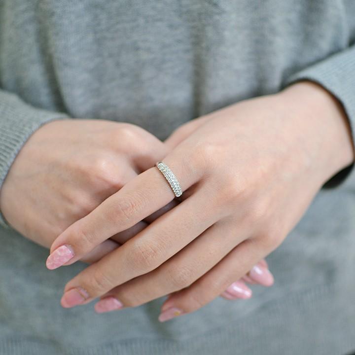 ダイヤモンド パヴェリング 指輪 プラチナ PT950 0.32ct ダイヤモンド パヴェリング 指輪 プラチナ PT950 0.32ct