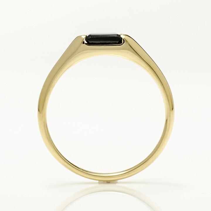 10K $ リング 指輪 リング オニキス chetoゴールド K10 レディース 10K 10金 : umu
