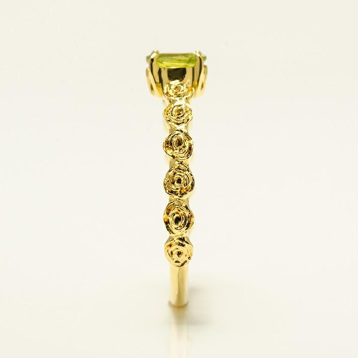 指輪 リング スフェーン バラモチーフ rosa PT900・K18・K10選択可