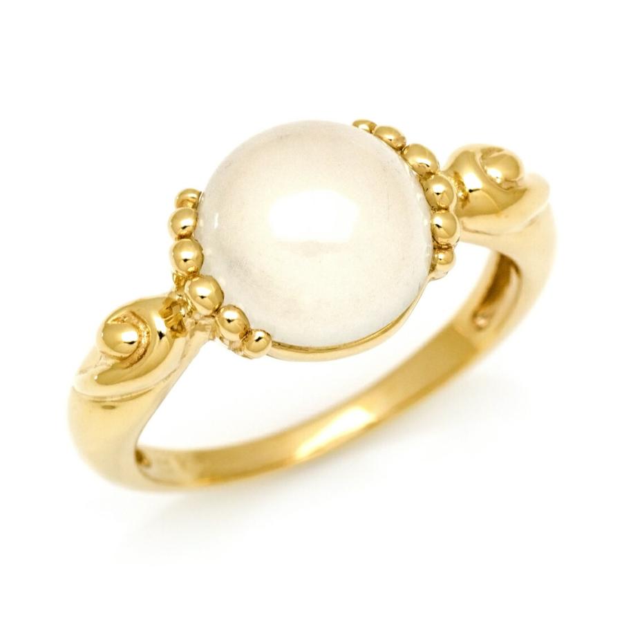 指輪 リング ムーンストーン PT900・K18・K10選択可 プラチナ ゴールド